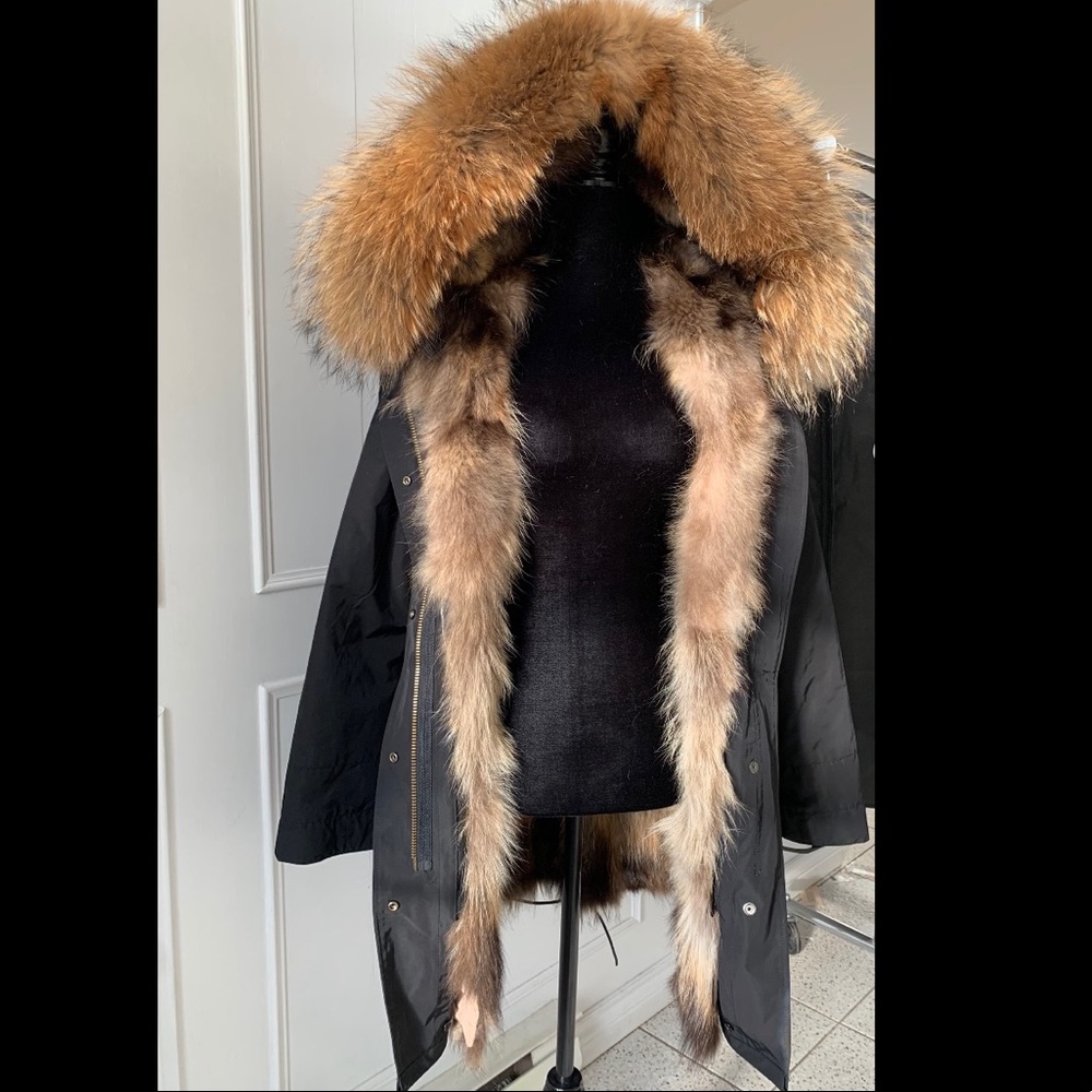 BNWT Fox Fur Winter Parka
